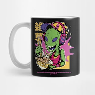 Alien Food Traveler Mug